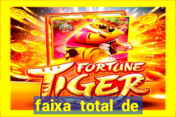 faixa total de gols 2 3 o que significa